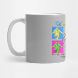 Messi Pop Art Style Light Vintage Look Mug